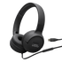 JBL Tune 520C USB-C - Black - Hi-Res wired on-ear headphones - Hero